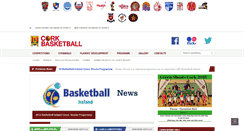 Desktop Screenshot of corkbasketball.com