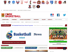 Tablet Screenshot of corkbasketball.com